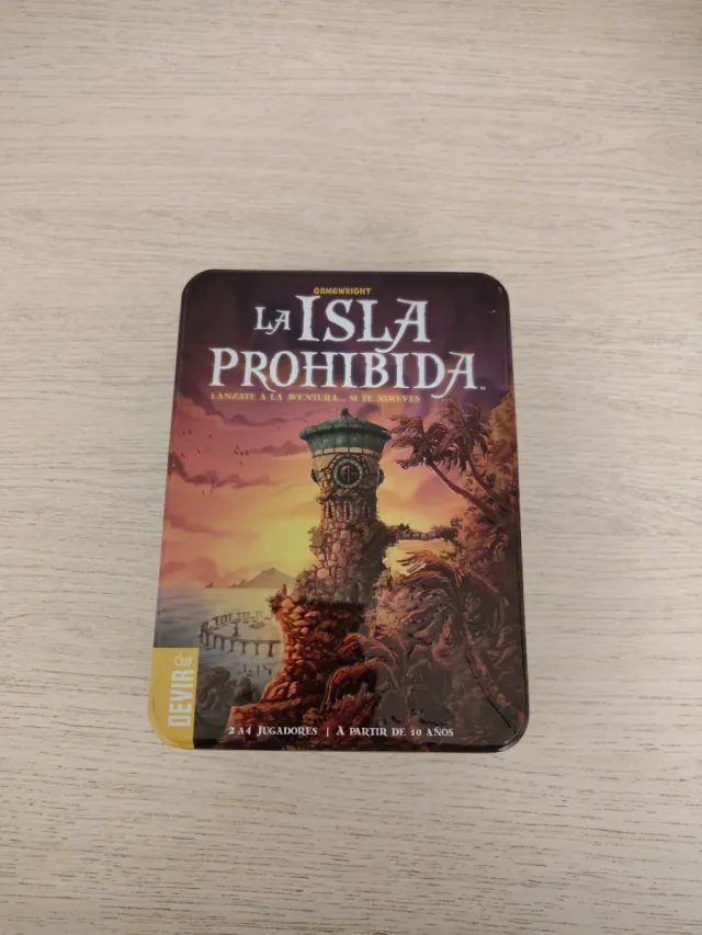 La Isla Prohibida Juego de Mesa Devir