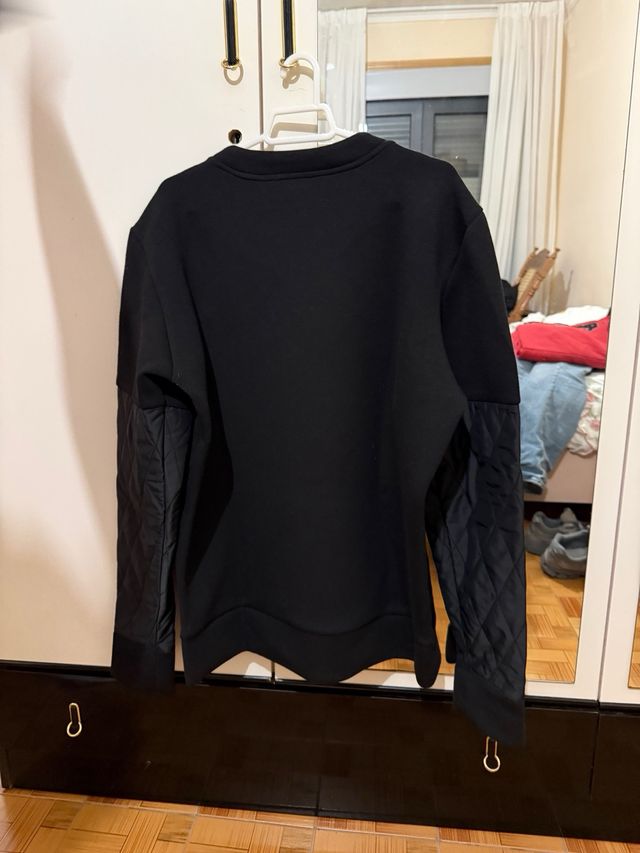 Jersey Adolfo Dominguez Negro Acolchado