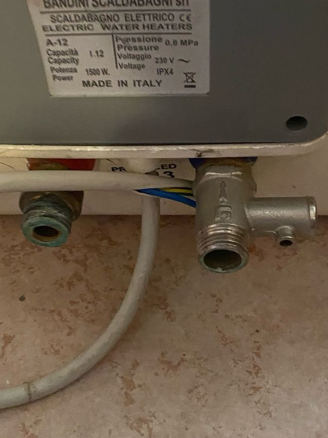 Scaldabagno Bandini 12 litri