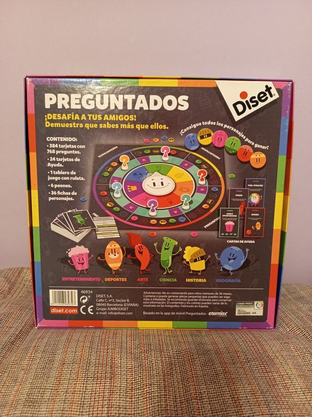 Juego de mesa Preguntados Diset