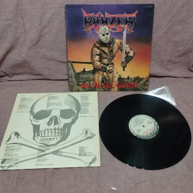 PANZER al pie del cañón 1982 LP vinilo