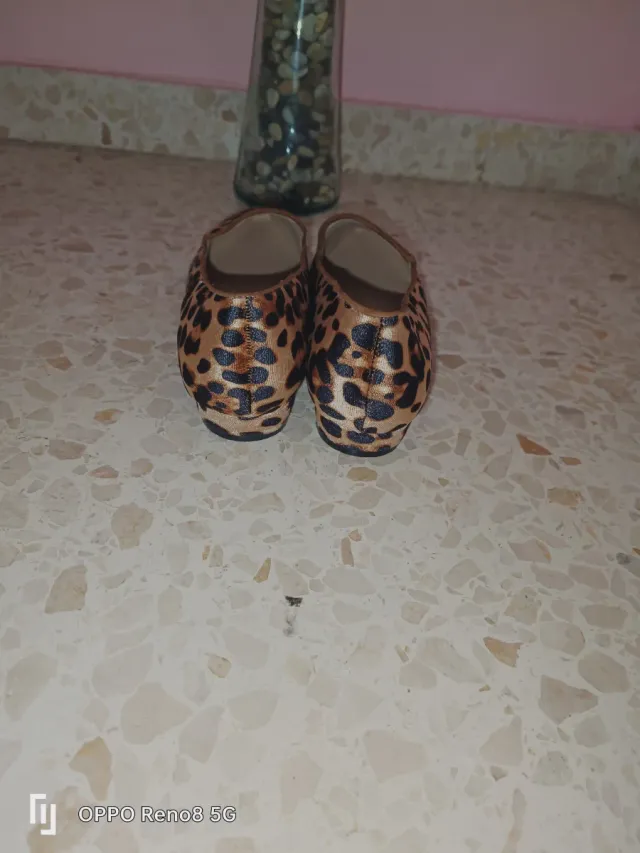 Manoletinas estampado animal print