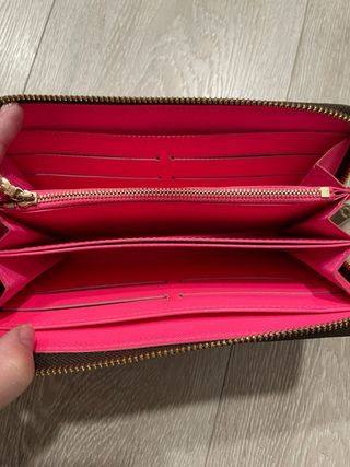 Monedero Louis Vuitton Graffiti Rosa