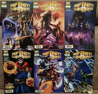 Marvel Infinity Wars 1/12 (serie completa)