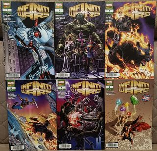 Marvel Infinity Wars 1/12 (serie completa)