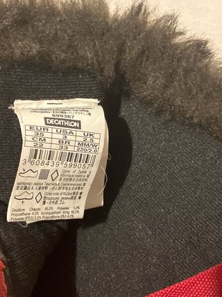 Botas de nieve talla 35