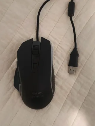 Raton y teclado mars gaming RGB