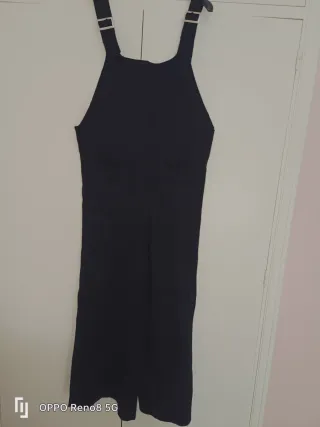 Mono pantalón lana negro