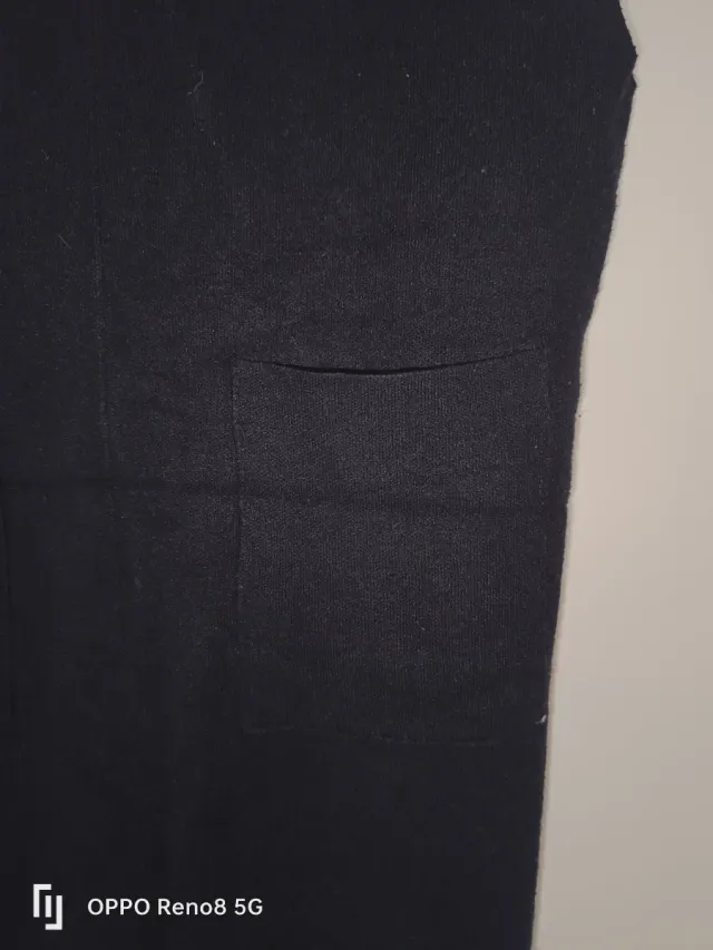 Mono pantalón lana negro