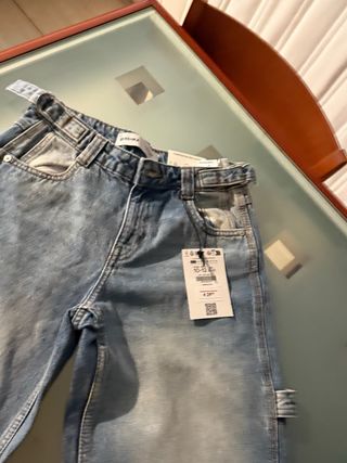 Tejano Bershka Azul Talla 10-12