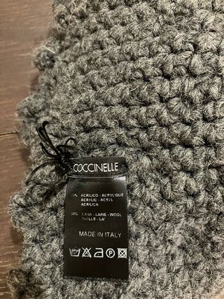 Cappello lana Coccinelle grigio