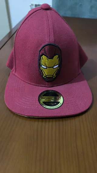 Gorra Iron Man Civil War Marvel Bioworld Roja