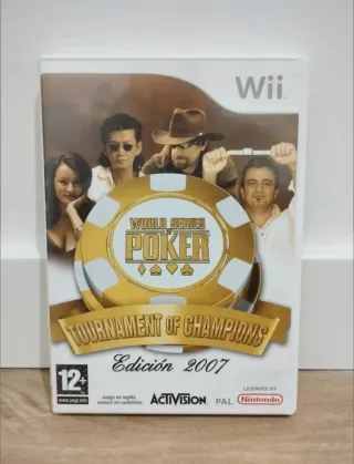 World series of Poker original para Nintendo wii