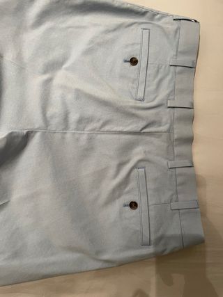 Pantalón chino hombre azul