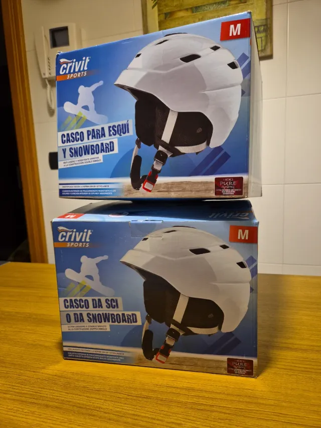 Casco y Gafas Esquí Crivit