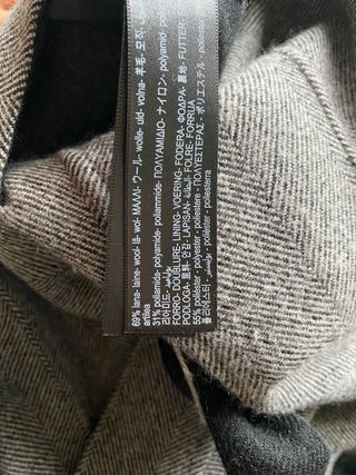 Abrigo lana Massimo Dutti Talla XS/S