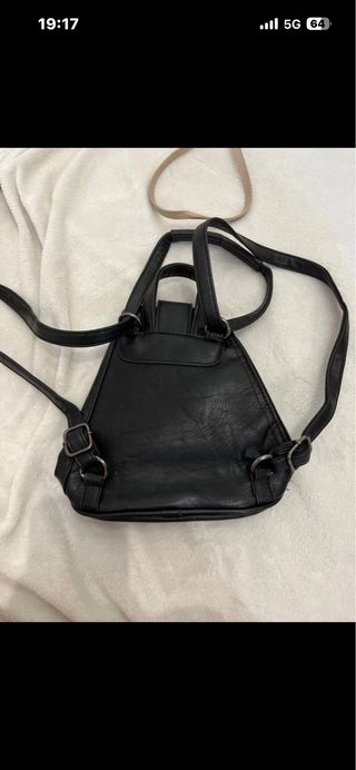 Bolso mochila negra