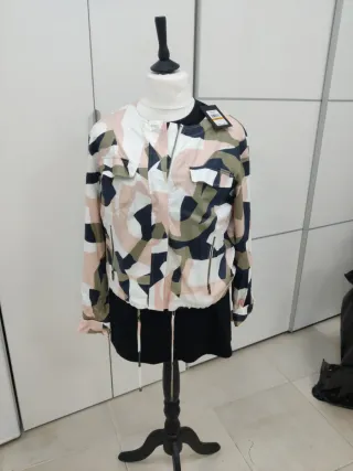 Bomber DKNY fina Talla S Multicolor