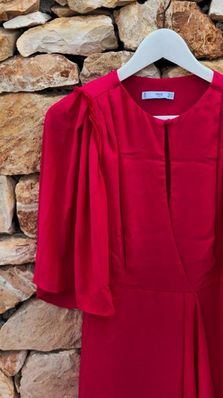 Vestido Mango Rojo