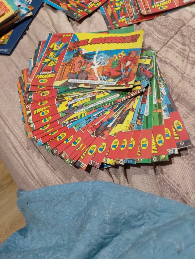 Cómics Capitán Trueno (Lote 27) falta 1,,2,, 7,22,