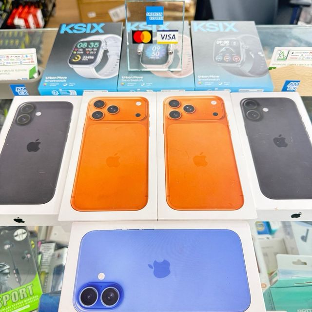 iPhone 17 Pro Max Naranja 1TB+Regalo RelojNuevo