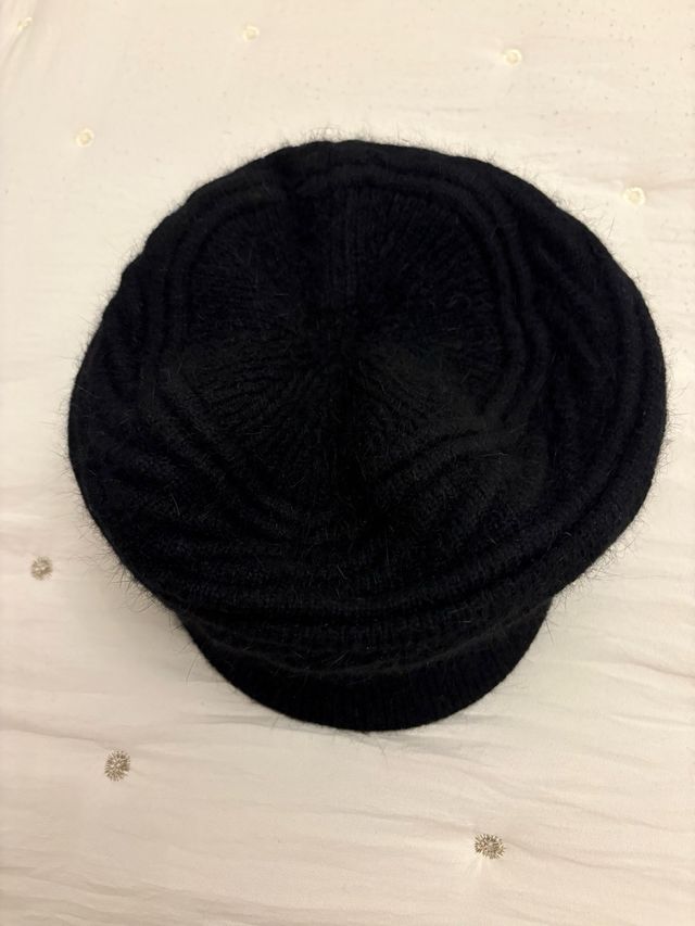 Gorra de invierno negra