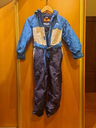 Mono de esquí 8 años azul y marino perfecto estado