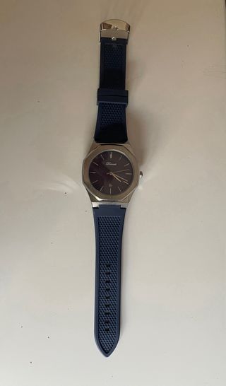 Orologio Denvosi blu e argento da uomo