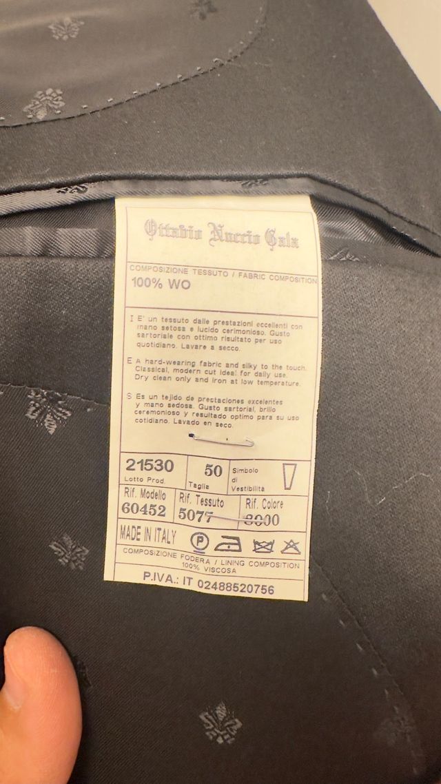 Chaqué negro hombre