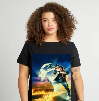 Camisetas Variadas de Regreso al Futuro 