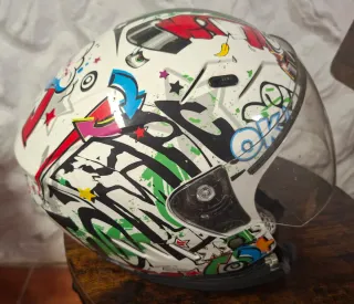 Casco Moto Shiro Helmets YL 53-54 cm