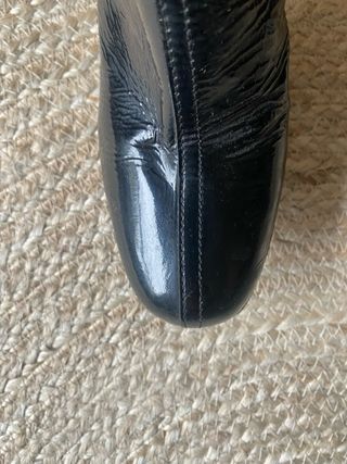 Stivali alti neri Prada