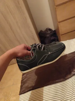 Zapatos náuticos negros