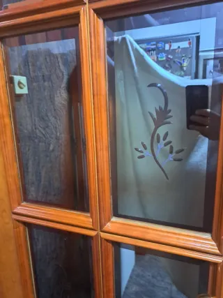 Puerta de madera roble