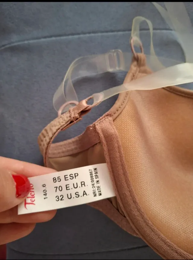 Lote 5 Sujetadores sin Tirantes