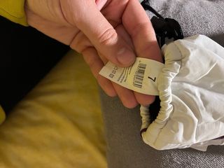 Guantes de esquí Boriken mujer blancos y morados