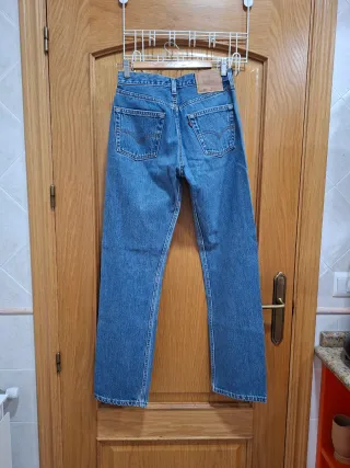 Pantalones Levi's 501 Azul Medio