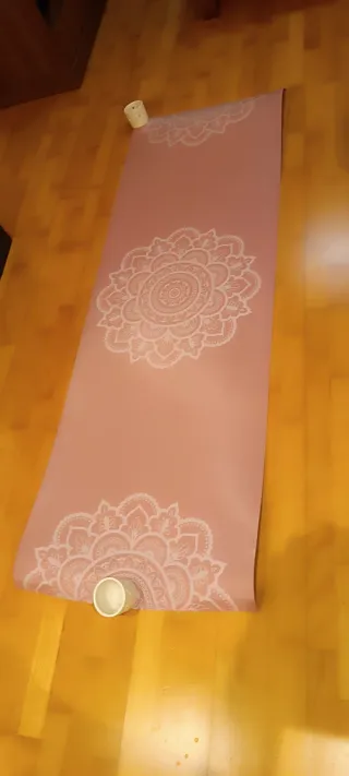 Colchoneta Yoga Mandala Rosa