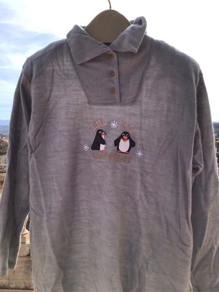 Jersey Vintage Pingüinos Arctic. Zaidín-Granada.