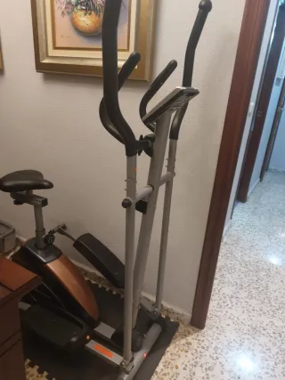 Elíptica y bicicleta. Recogida en Sevilla.