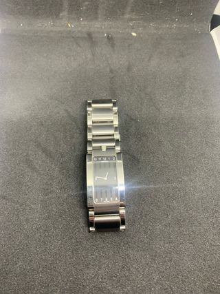 Reloj Movado Negro y Plateado