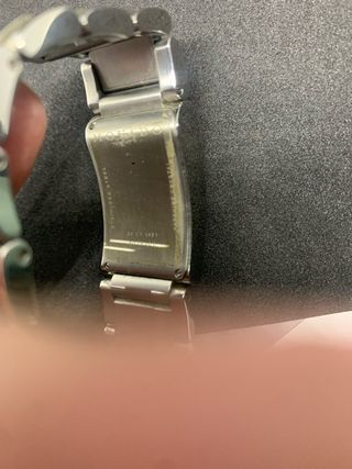 Reloj Movado Negro y Plateado