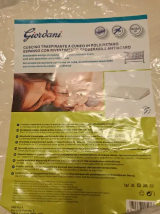 Cuscino a cuneo traspirante Giordano