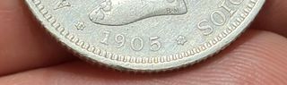 2 Pesetas Plata Alfonso XIII 1905
