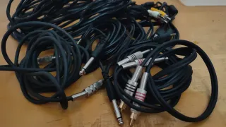 Lote Cables Audio/Vídeo y Conexión