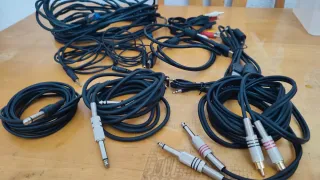 Lote Cables Audio/Vídeo y Conexión
