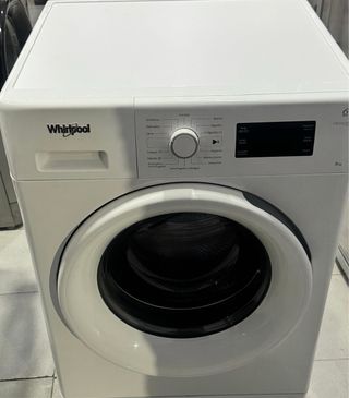 LAVADORA DE CARGA FRONTAL WHIRPOOL DE 8 KILOS