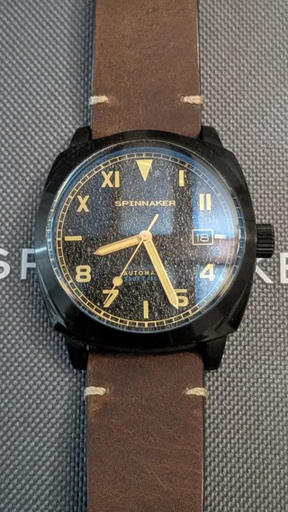 Reloj Spinnaker Hull California Negro Automático