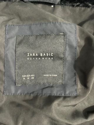 Chaqueta Zara niña negra