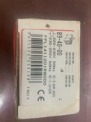 contactor nuevo marca ABB
